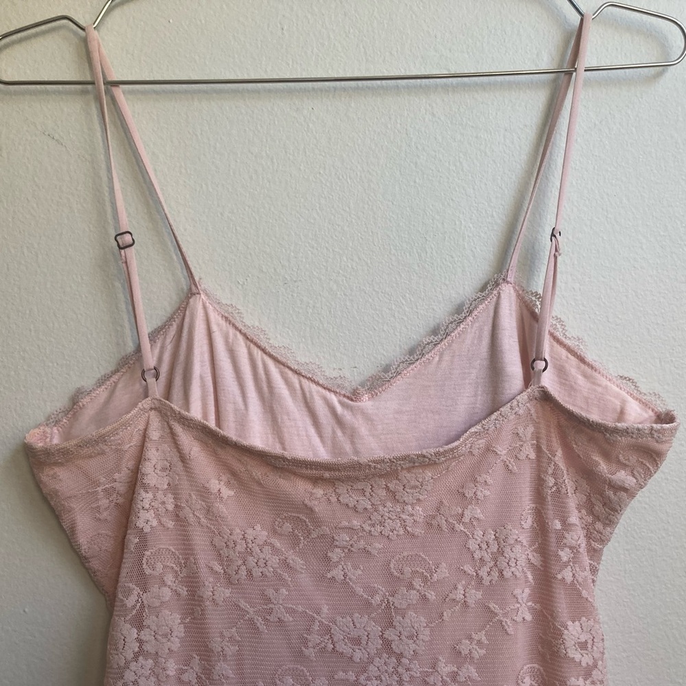 Blush Lace Minidress, Size Large, Zara - Picture 6 of 10